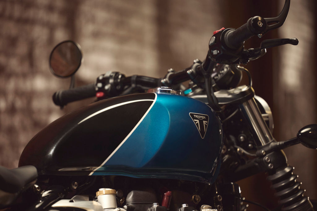אופנוע בובר 78 כ״ס - Bobber 1200, מבט קדמי