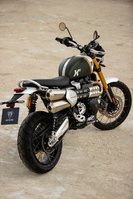 רכיבה על סקרמבלר שטח - Scrambler 1200 XE