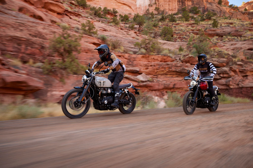 סקרמבלר 89 כ״ס - Scrambler 1200 X, מבט קדמי