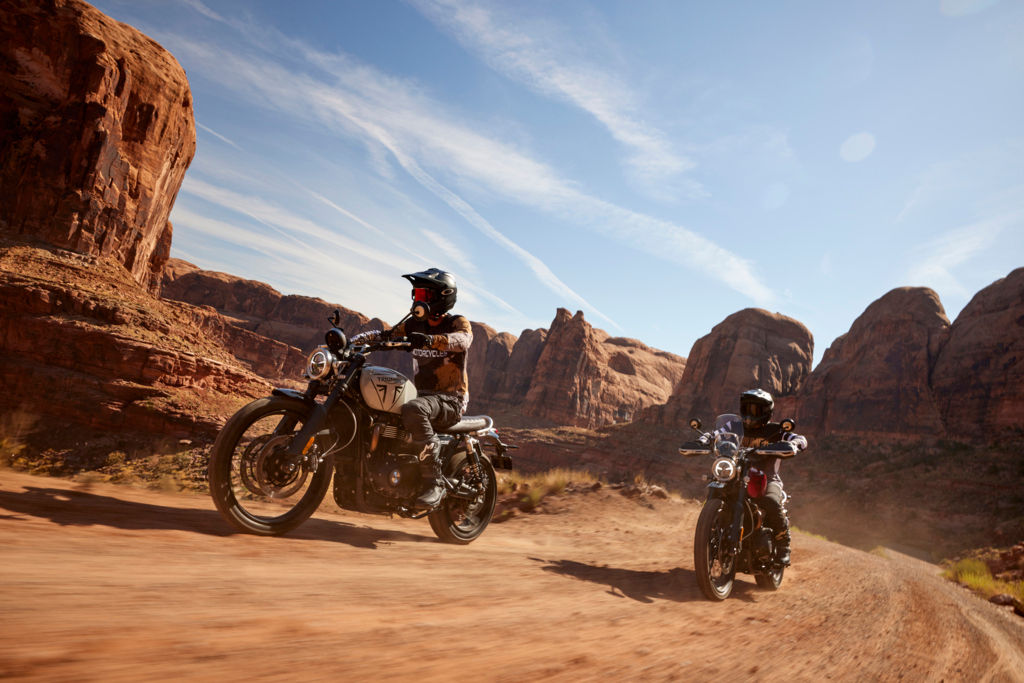 רכיבה על סקרמבלר - Scrambler 1200 X